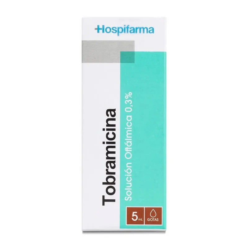 Tobramicina Sol. Oft 0,3% X 5ml. HOSPIFARMA